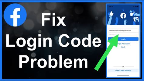 facebook log in code problems.